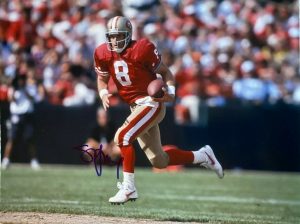 STEVE YOUNG SIGNED AUTOGRAPHED 11×14 PHOTO SAN FRANCISCO 49ERS COLLECTIBLE MEMORABILIA
