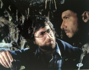 STEVEN SPIELBERG SIGNED AUTOGRAPHED 11×14 PHOTO INDIANA JONES JAWS HARRISON FORD COLLECTIBLE MEMORABILIA