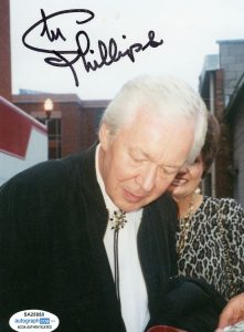 STU PHILLIPS “HAVE A NICE DAY” AUTOGRAPH SIGNED 5×7 CANDID PHOTO ACOA COLLECTIBLE MEMORABILIA
