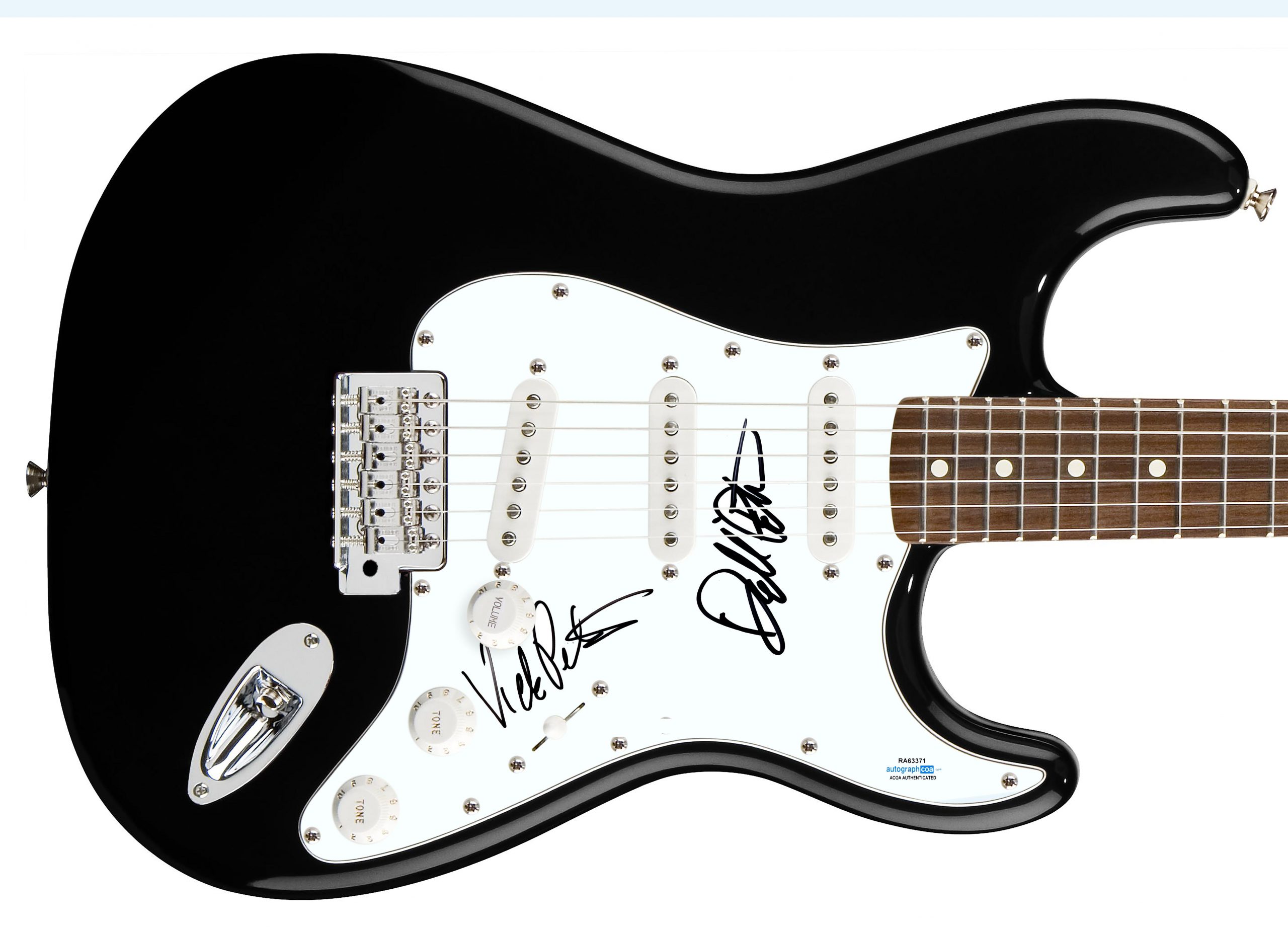 The Bangles Autographed X2 Signed Guitar ACOA | Autographia