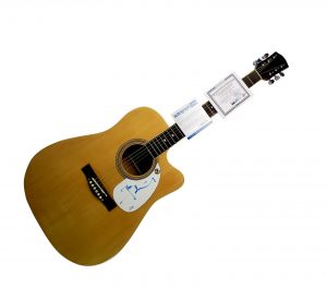 THE WHO PETE TOWNSHEND AUTOGRAPHED SIGNED ACOUSTIC GUITAR ACOA COLLECTIBLE MEMORABILIA