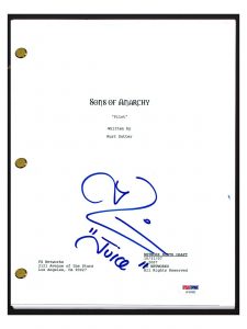 THEO ROSSI SIGNED AUTOGRAPHED SONS OF ANARCHY PILOT EPISODE SCRIPT PSA/DNA COA COLLECTIBLE MEMORABILIA