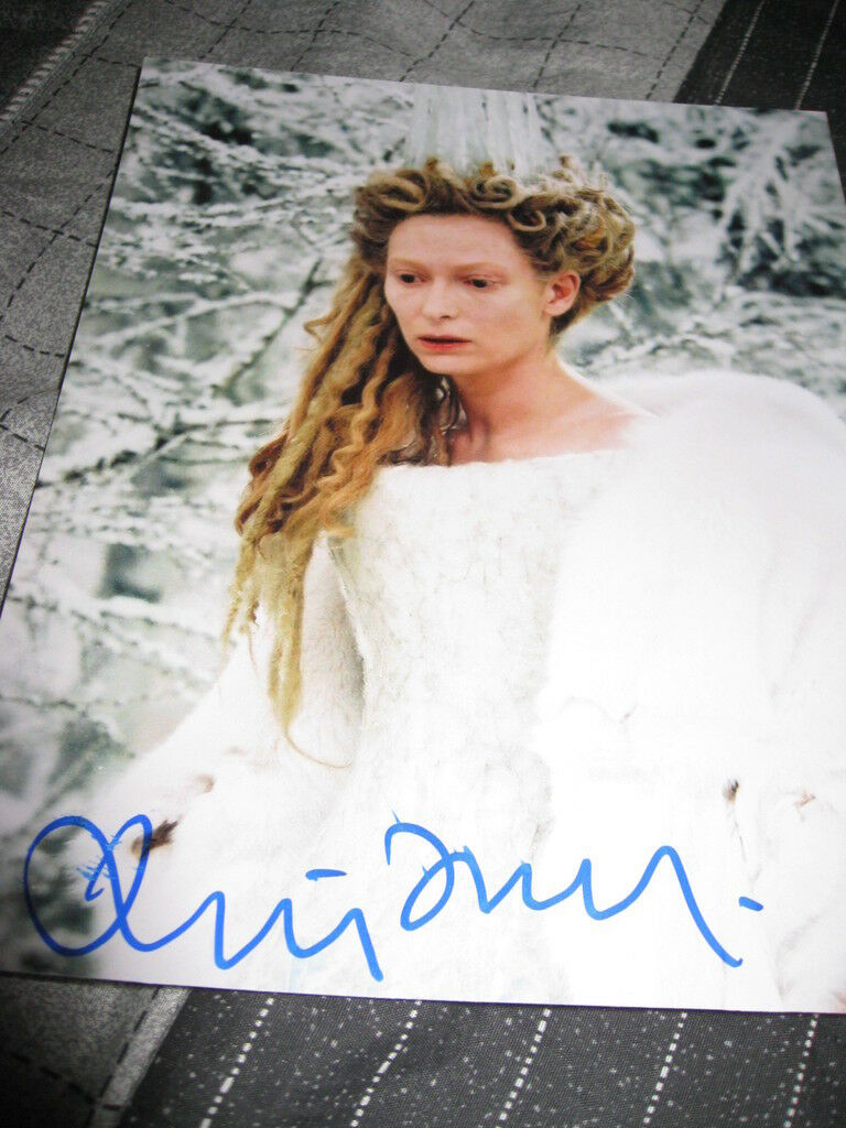 TILDA SWINTON SIGNED AUTOGRAPH 8×10 NARNIA COA AUTO E COLLECTIBLE MEMORABILIA