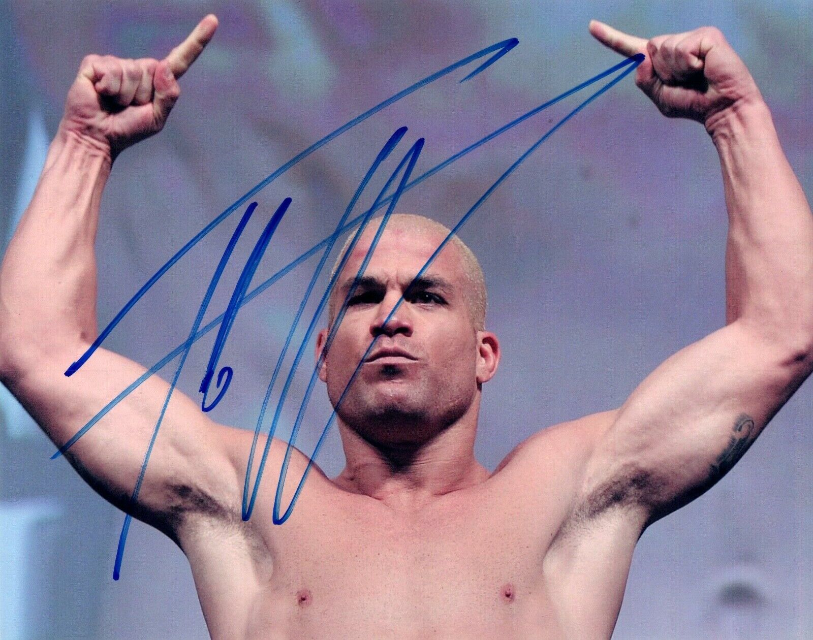 Tito Ortiz Signed Autographed 8x10 Photo Ufc Mma Fighter Coa Autographia