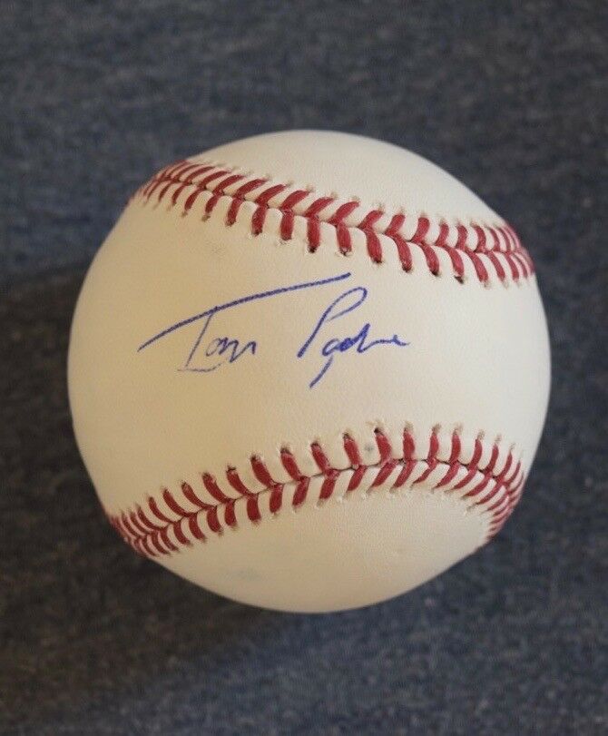 TOM PAYNE SIGNED AUTOGRAPHED MLB BASEBALL JESUS THE WALKING DEAD COA COLLECTIBLE MEMORABILIA
