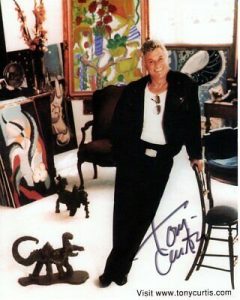 TONY CURTIS SIGNED AUTOGRAPHED PHOTO COLLECTIBLE MEMORABILIA