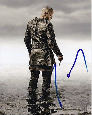 TRAVIS FIMMEL Signed Autographed VIKINGS RAGNAR LOTHBROK Photo ...