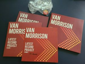 VAN MORRISON SIGNED AUTOGRAPHED RECORD LP INSERT ALBUM COLLECTIBLE MEMORABILIA