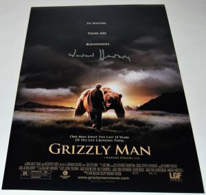 WERNER HERZOG SIGNED (GRIZZLY MAN) 12X18 MOVIE POSTER PHOTO *DIRECTOR* W/COA  COLLECTIBLE MEMORABILIA