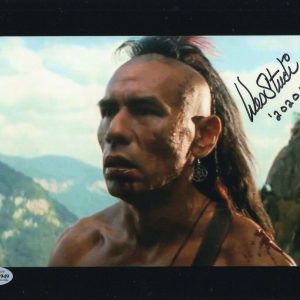 Wes Studi Signed Last of The Mohicans 8x10 Photo w/Beckett COA Y03949 Collectible Memorabilia
