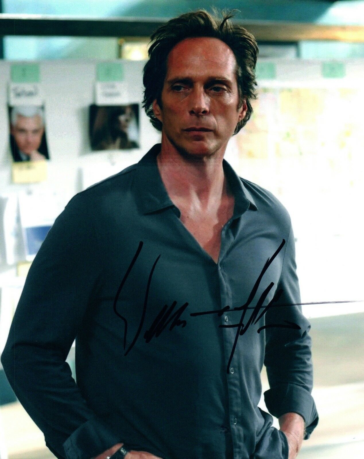 William Fichtner Signed Autographed 8x10 Photo PRISON BREAK THE DARK ...