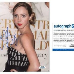 Zoe Kazan AUTOGRAPH Signed 8x10 Photo B ACOA Collectible Memorabilia