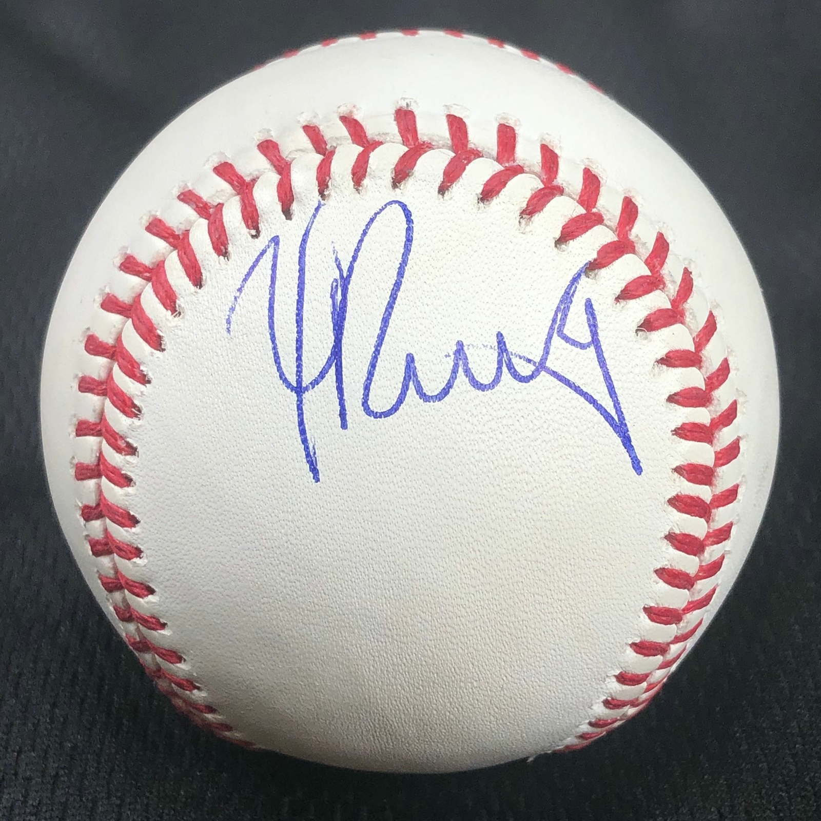 YASIEL PUIG SIGNED BASEBALL PSA/DNA CLEVELAND INDIANS AUTOGRAPHED COLLECTIBLE MEMORABILIA