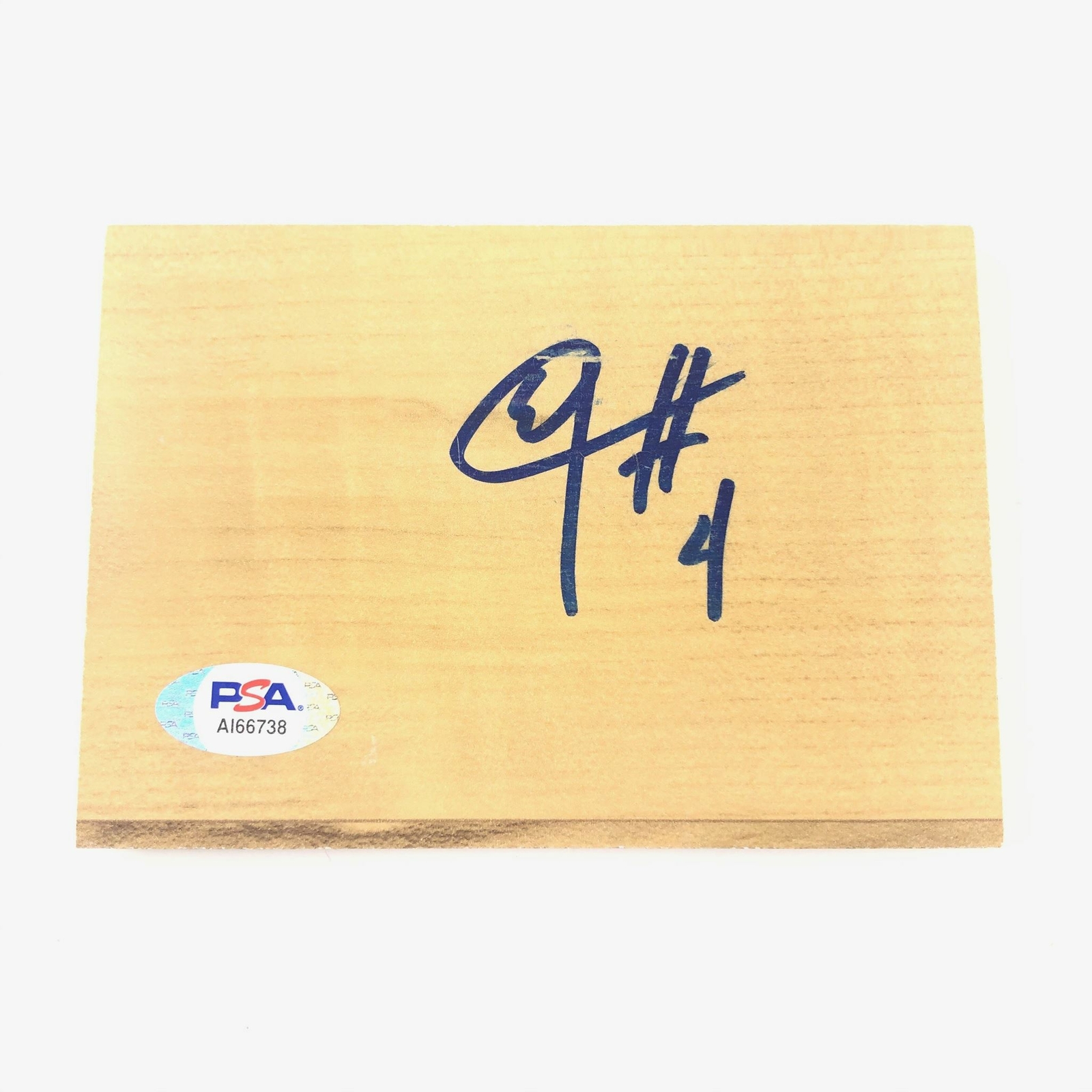 ELFRID PAYTON SIGNED FLOORBOARD PSA/DNA AUTOGRAPHED COLLECTIBLE MEMORABILIA