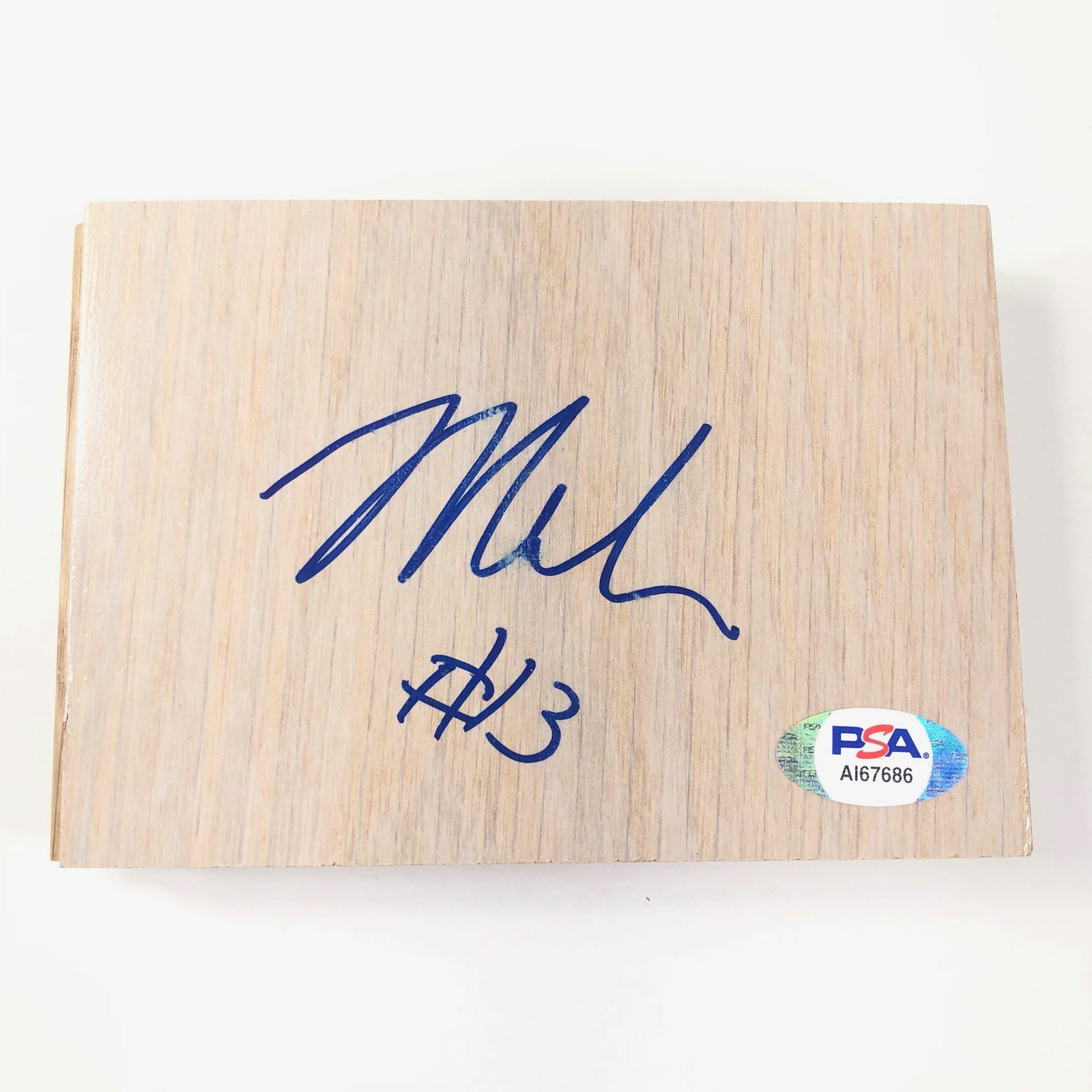 MALCOLM BROGDON SIGNED FLOORBOARD PSA/DNA AUTOGRAPHED COLLECTIBLE MEMORABILIA