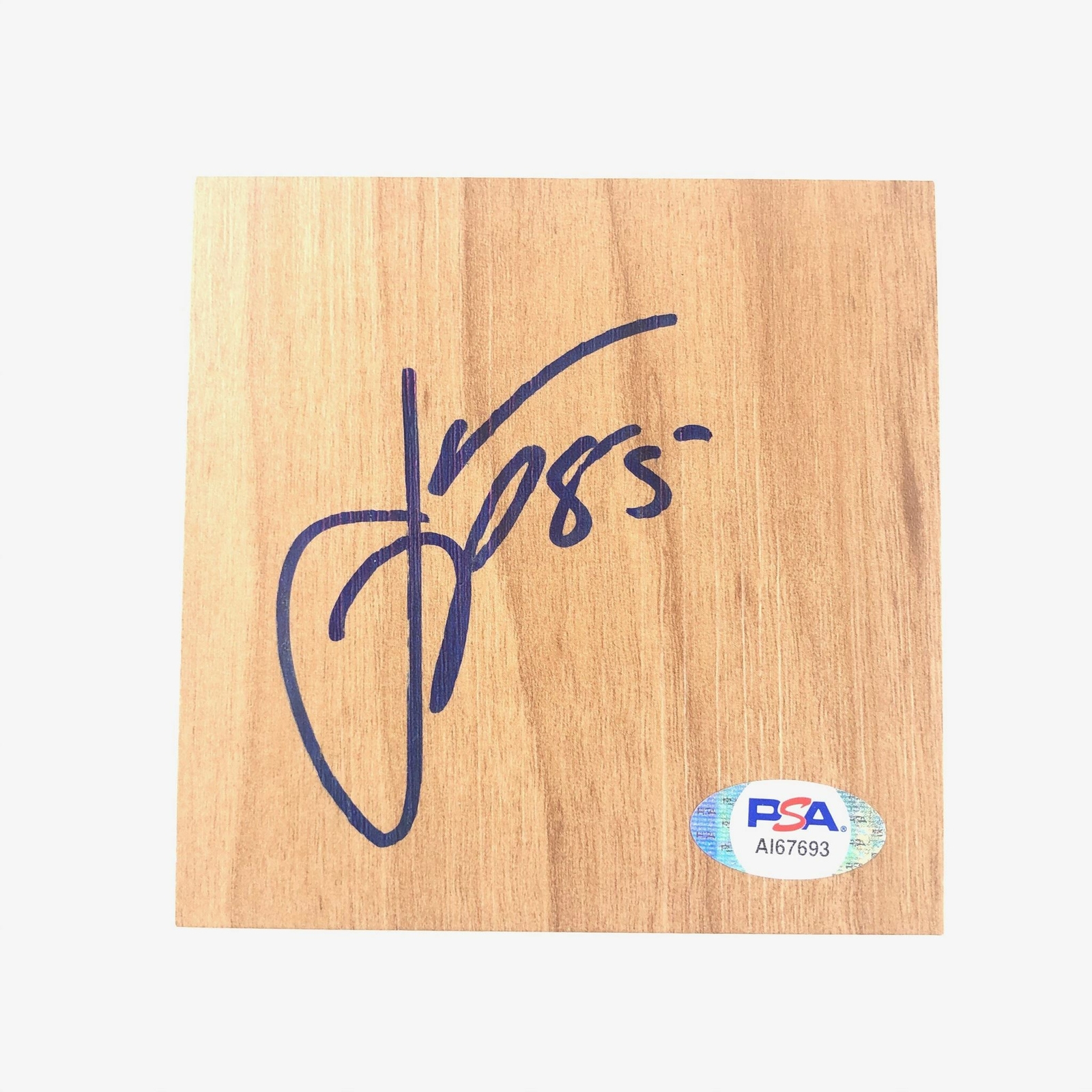 JANNERO PARGO SIGNED FLOORBOARD PSA/DNA AUTOGRAPHED ATLANTA HAWKS COLLECTIBLE MEMORABILIA