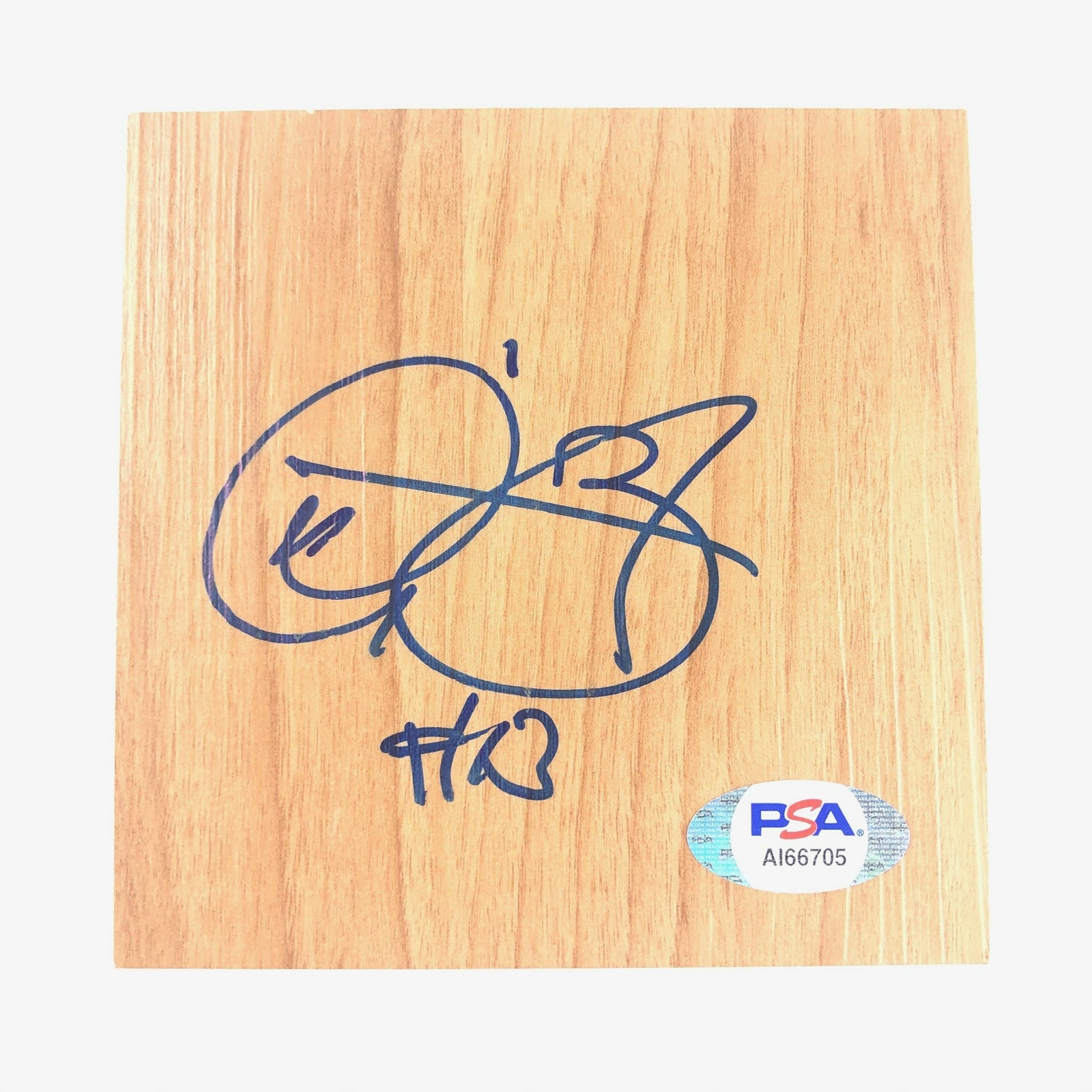DWIGHT BUYCKS SIGNED FLOORBOARD PSA/DNA TORONTO RAPTORS AUTOGRAPHED COLLECTIBLE MEMORABILIA