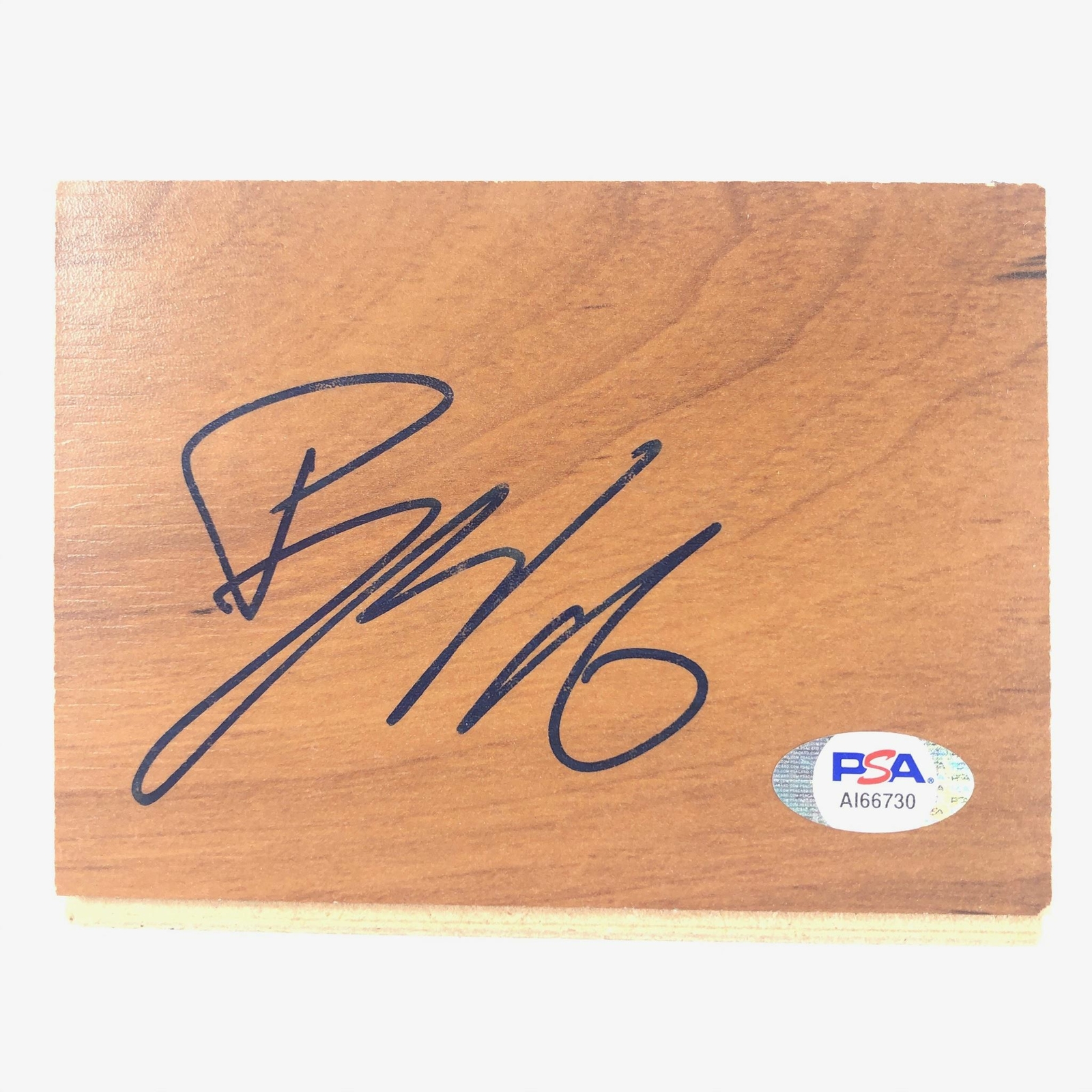 PAUL ZIPSER SIGNED FLOORBOARD PSA/DNA AUTOGRAPHED CHICAGO BULLS COLLECTIBLE MEMORABILIA