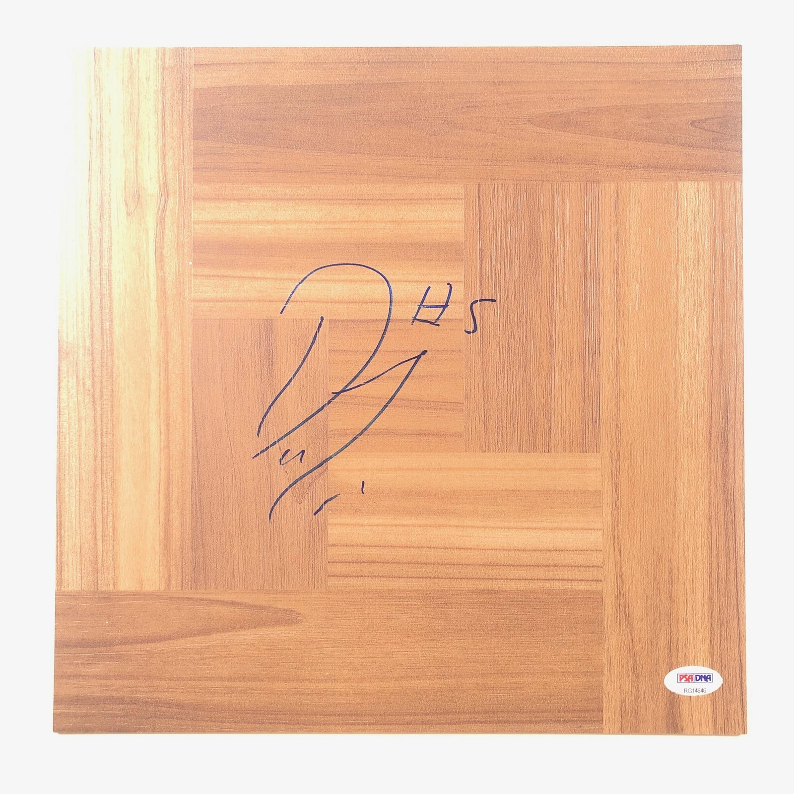 NEW LISTINGDERRYCK THORNTON Signed Floorboard PSA/DNA Autographed USC