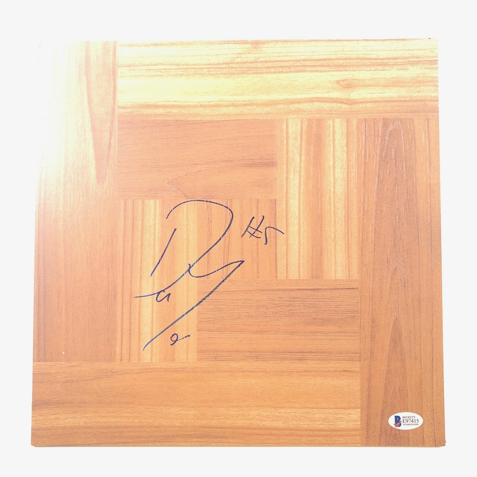 NEW LISTINGDERRYCK THORNTON Signed Floorboard BAS Beckett Autographed USC