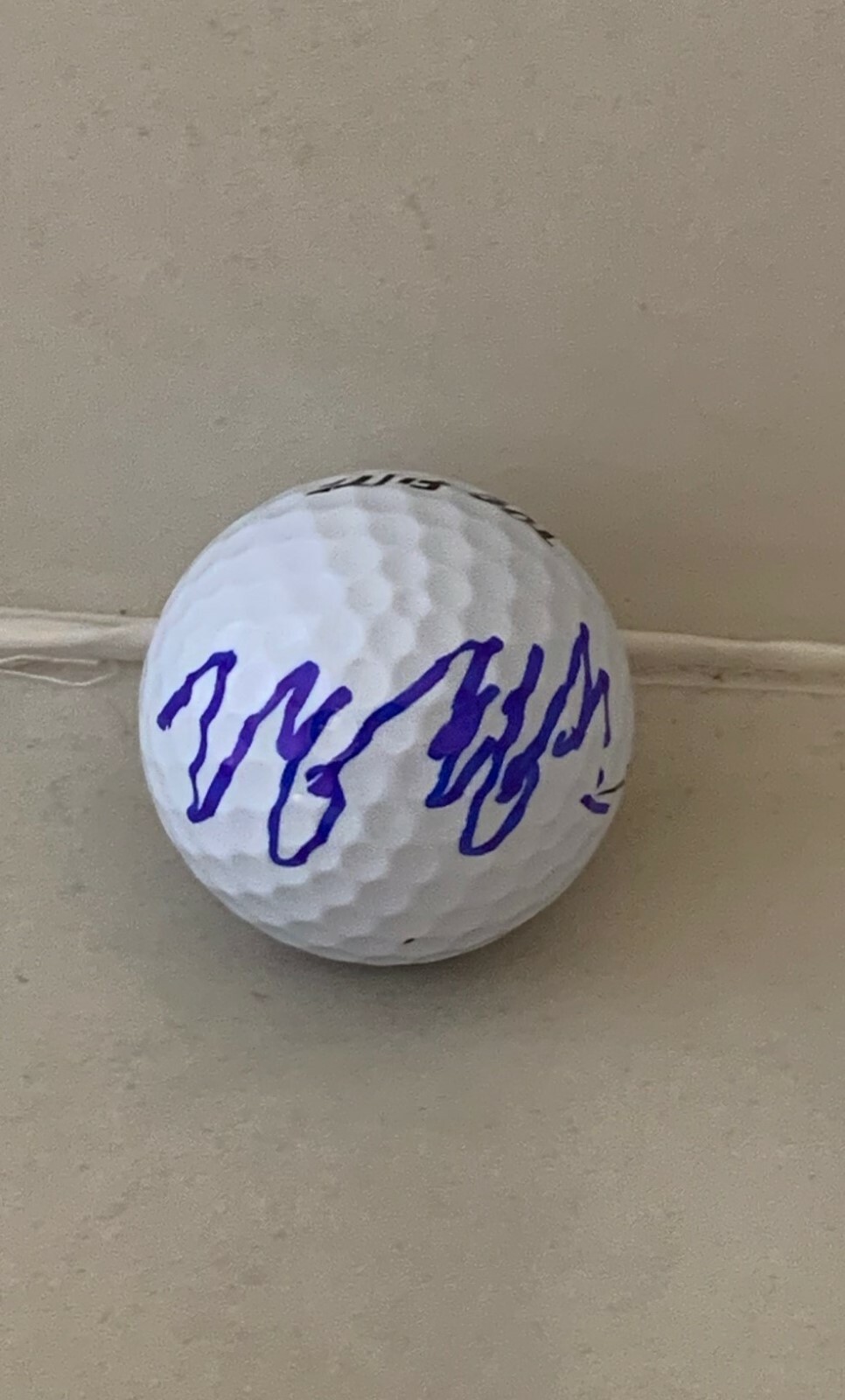 Sung Kang South Korea PGA signed Top Flite Golf Ball autographed