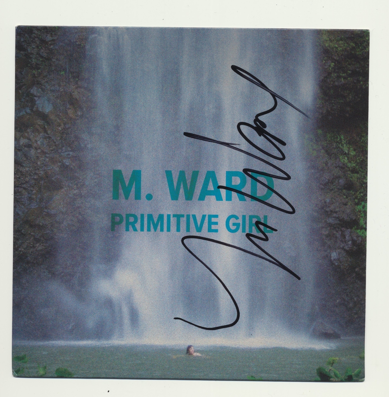 M.WARD SIGNED PRIMITIVE GIRL 7