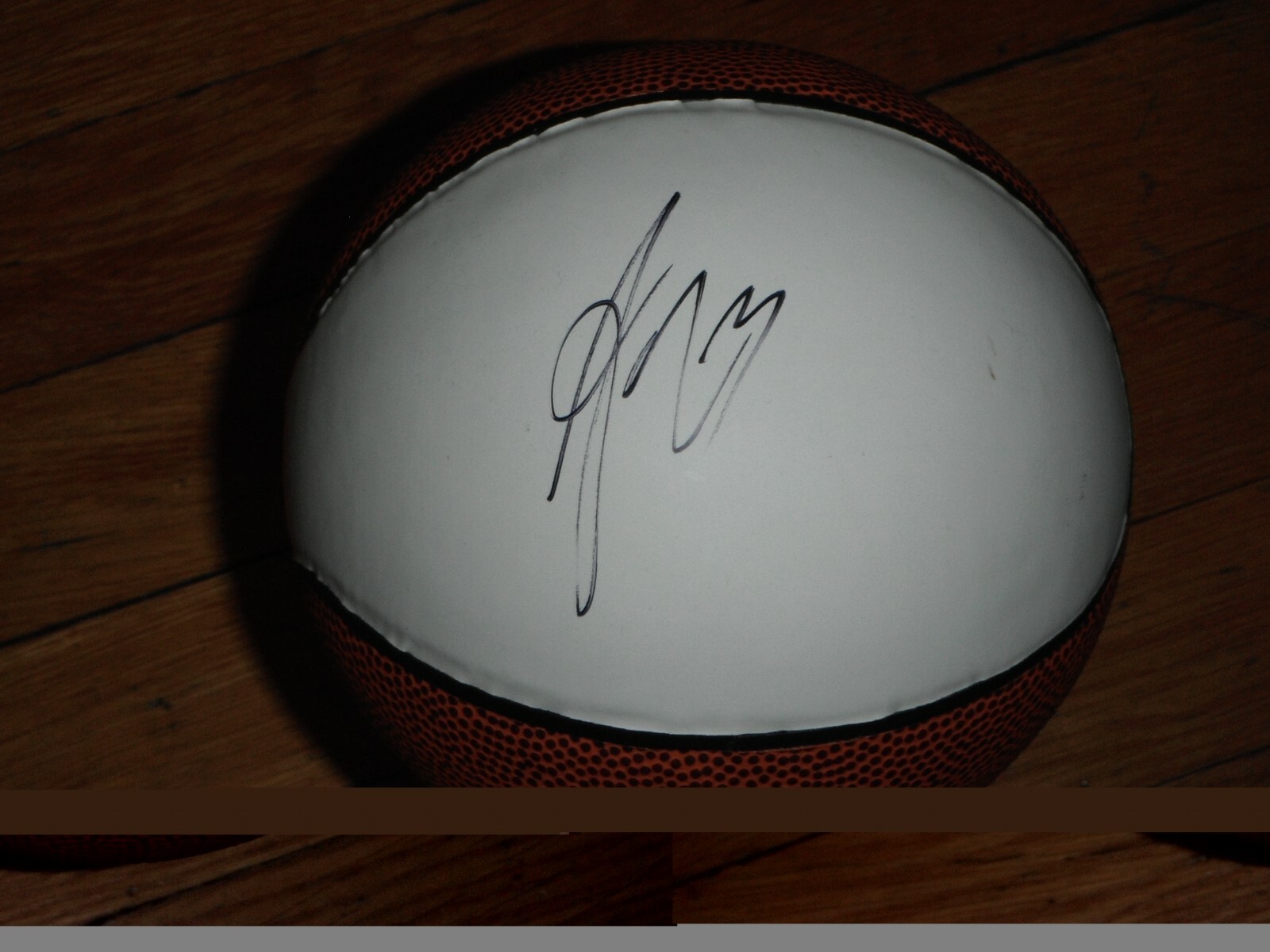 TORONTO RAPTORS FRED VANVLEET SIGNED MINI BASKETBALL