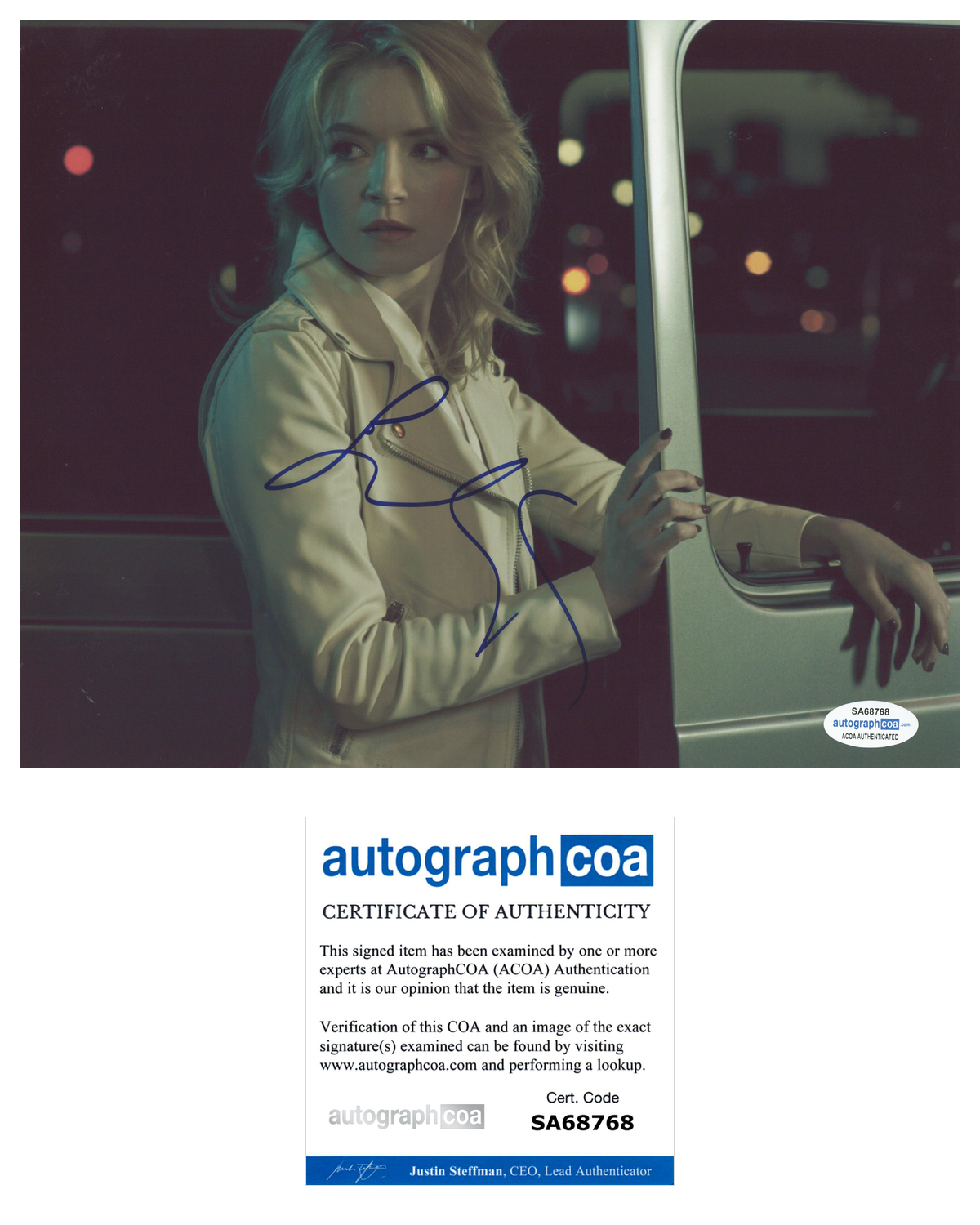 Sarah Bolger Signed Autographed 8x10 Photo Mayans MC The Tudors Actress ...