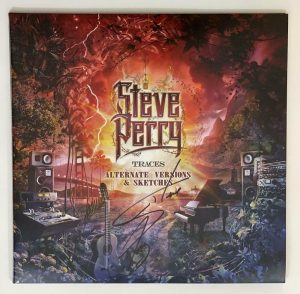 STEVE PERRY SIGNED AUTOGRAPH ALBUM VINYL RECORD TRACES – JOURNEY FRONTMAN RARE COLLECTIBLE MEMORABILIA