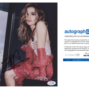 Zoey Deutch Signed Autographed 8x10 Photo The Politician Sexy Actress ACOA COA