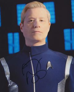ANTHONY RAPP SIGNED STAR TREK DISCOVERY 8X10 PHOTO 2 COLLECTIBLE MEMORABILIA