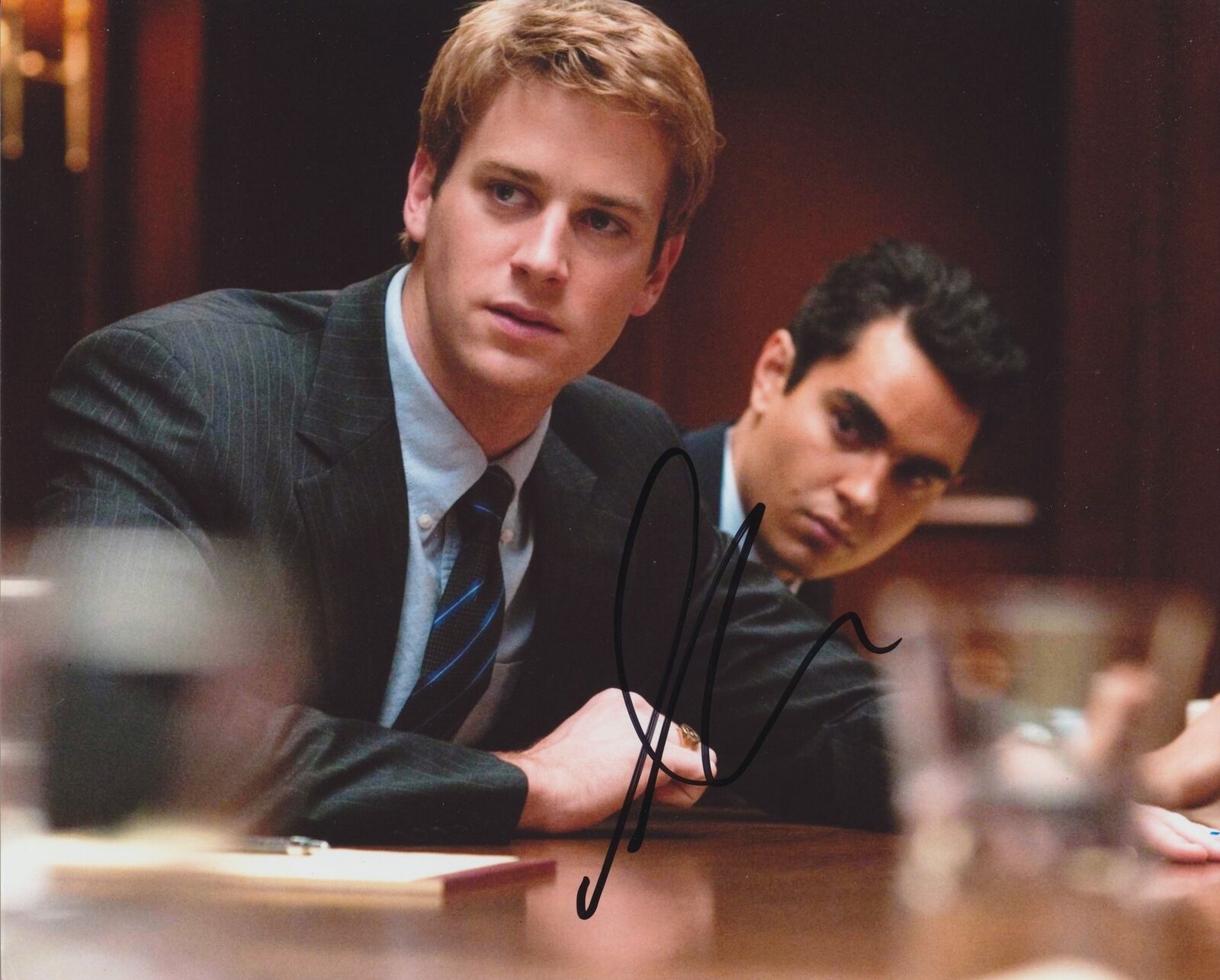 ARMIE HAMMER SIGNED THE SOCIAL NETWORK 8X10 PHOTO | Autographia