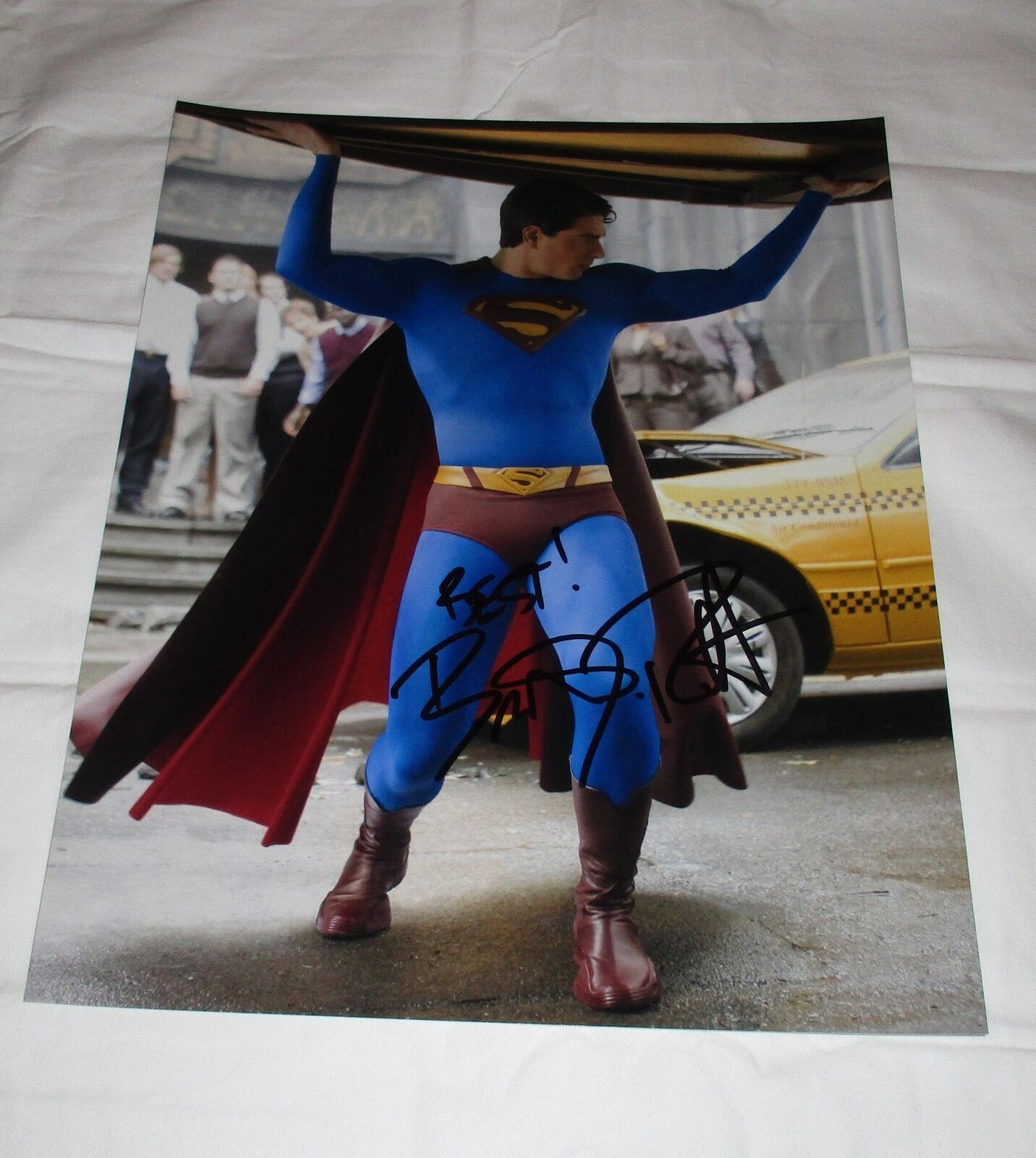 BRANDON ROUTH SIGNED SUPERMAN RETURNS 11X14 PHOTO | Autographia