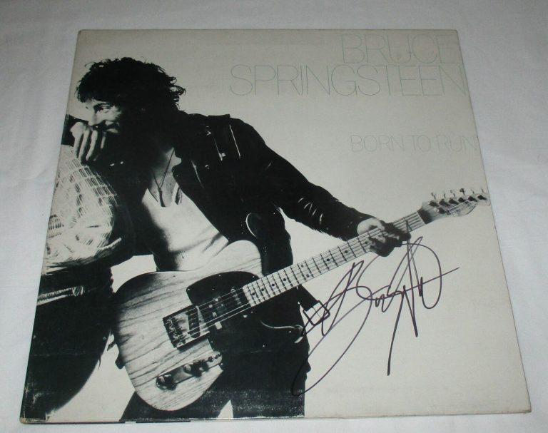 Authentic Signed Bruce Springsteen Memorabilia - Autographed Guitar ...