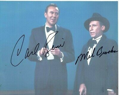 CARL REINER And MEL BROOKS Signed Photo W/ Hologram COA | Autographia