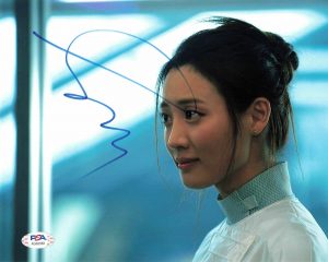 Claudia Kim signed 8×10 photo PSA/DNA Autographed Avengers