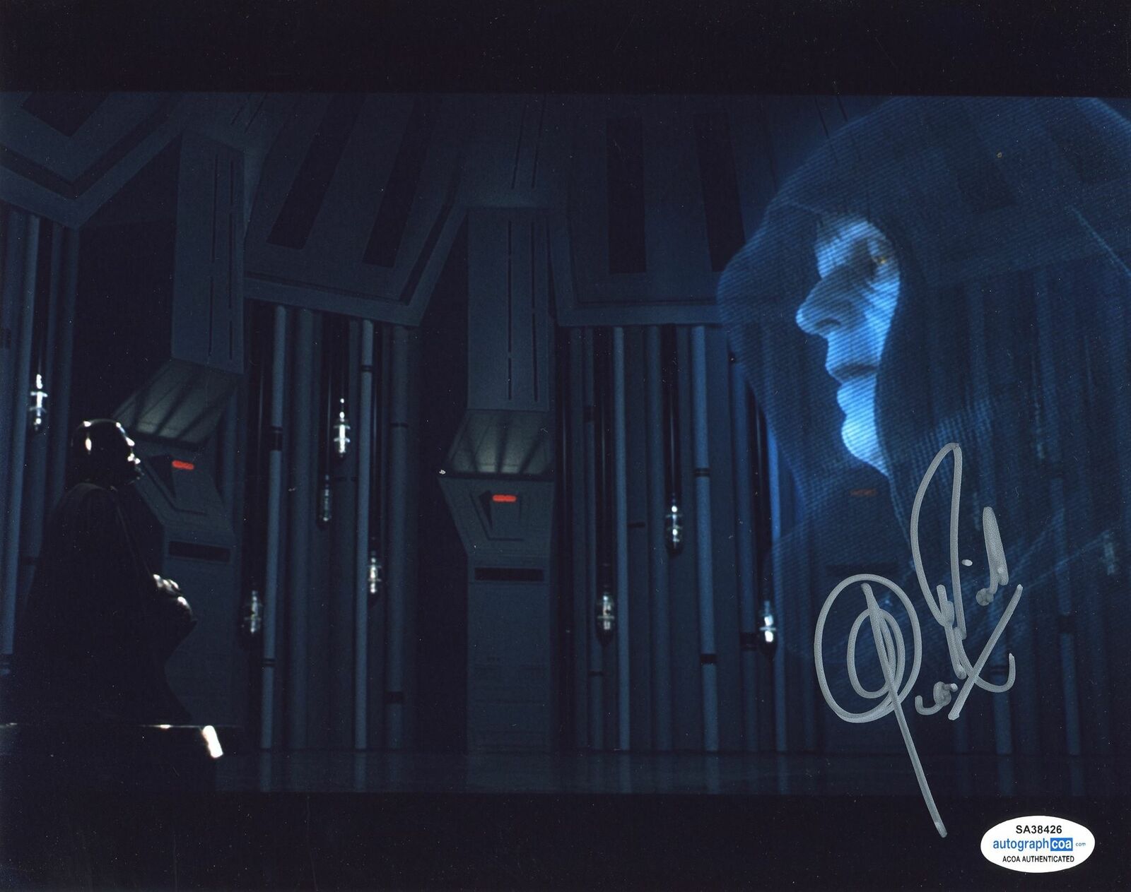 CLIVE REVILL SIGNED STAR WARS THE EMPIRE STRIKES BACK 8X10 PHOTO 2 ACOA ...