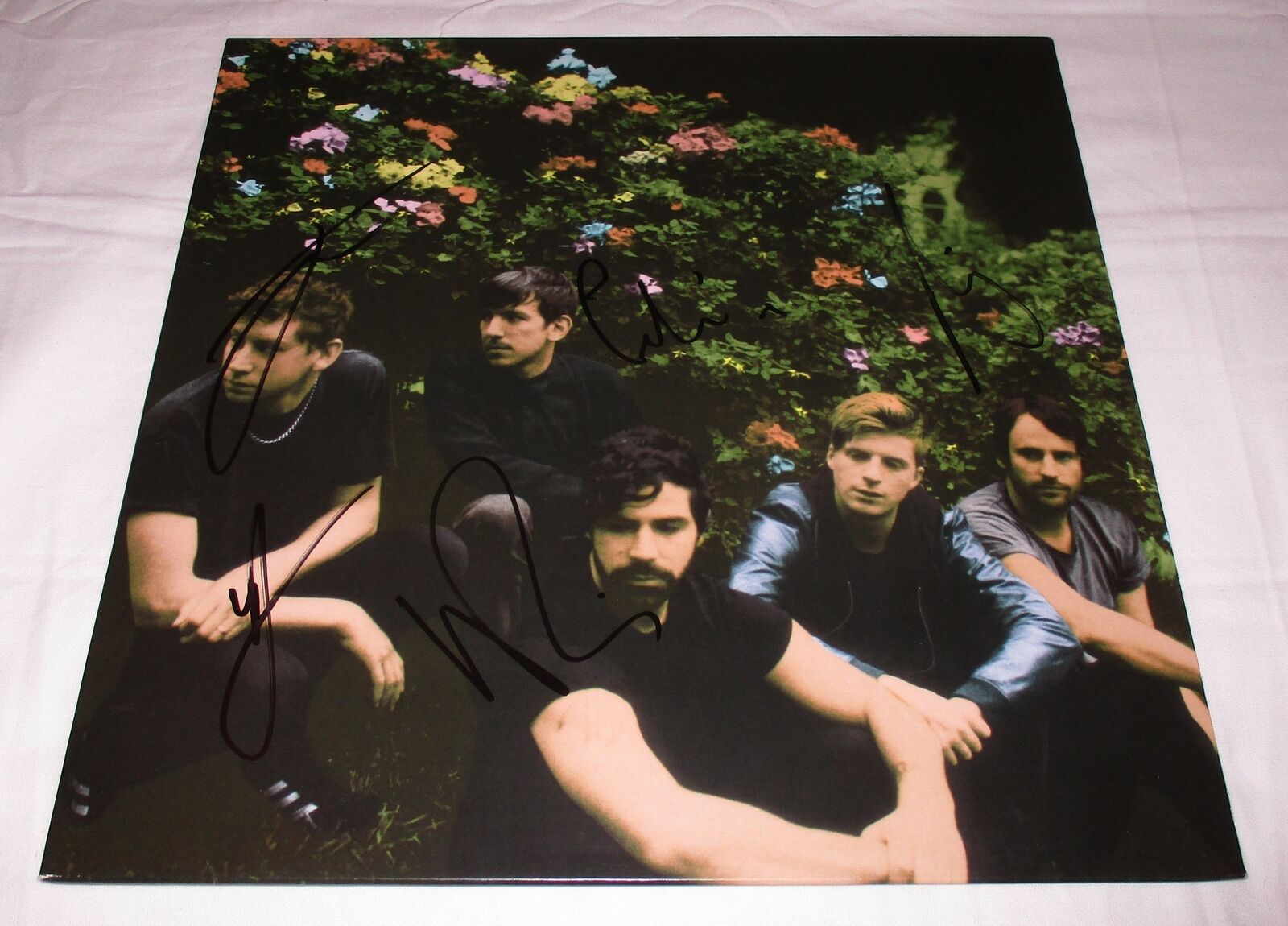 Foals Signed Cctv Sessions Vinyl Record Autographia 