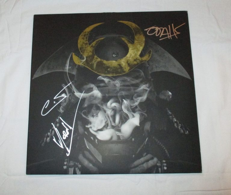 GLITCH MOB SIGNED LOVE DEATH IMMORTALITY VINYL RECORD COLLECTIBLE MEMORABILIA