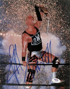 JEFF JARRETT SIGNED 8×10 PHOTO PSA/DNA COA WWE AUTOGRAPHED WRESTLING COLLECTIBLE MEMORABILIA