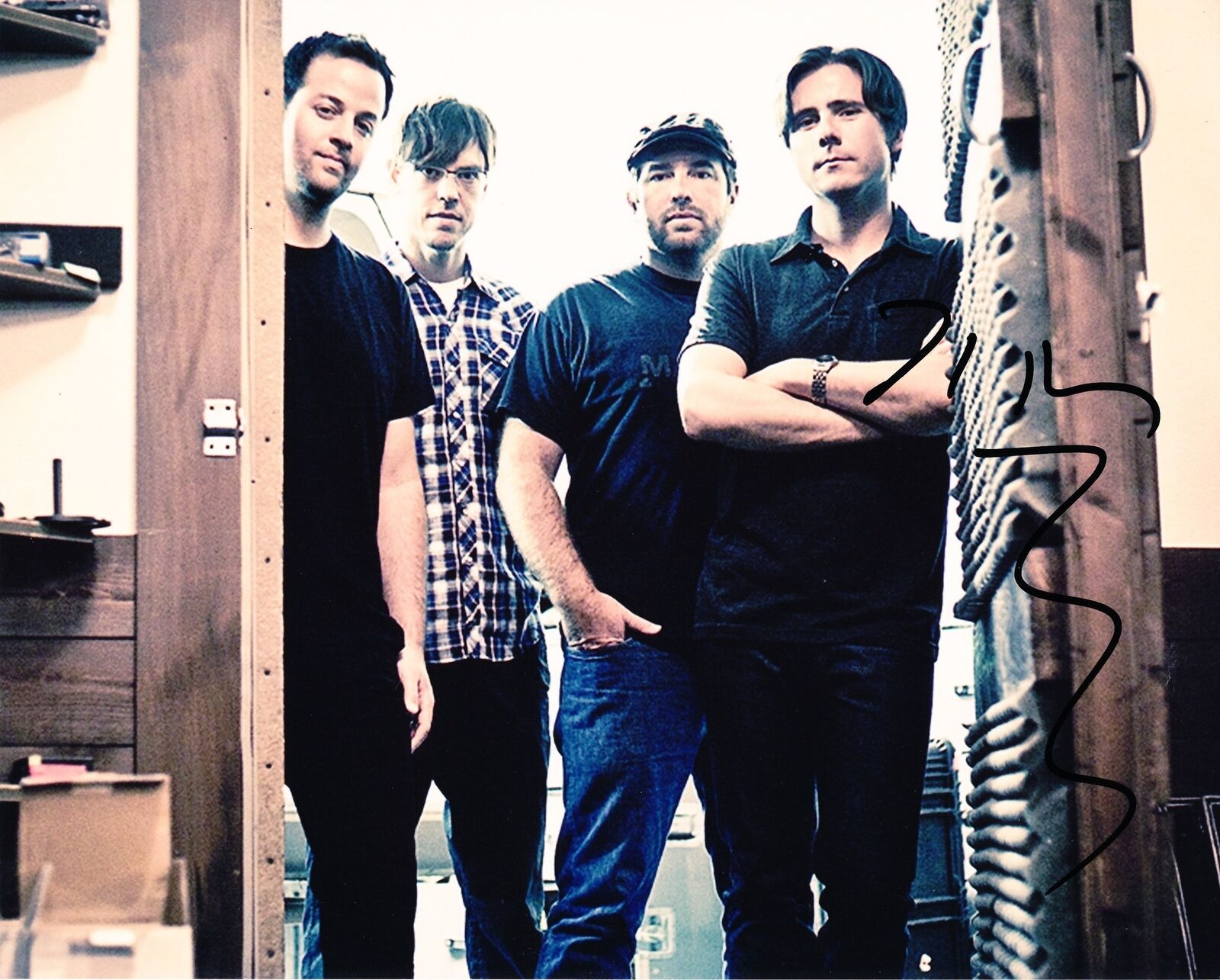 JIM ADKINS SIGNED JIMMY EAT WORLD 8X10 PHOTO | Autographia