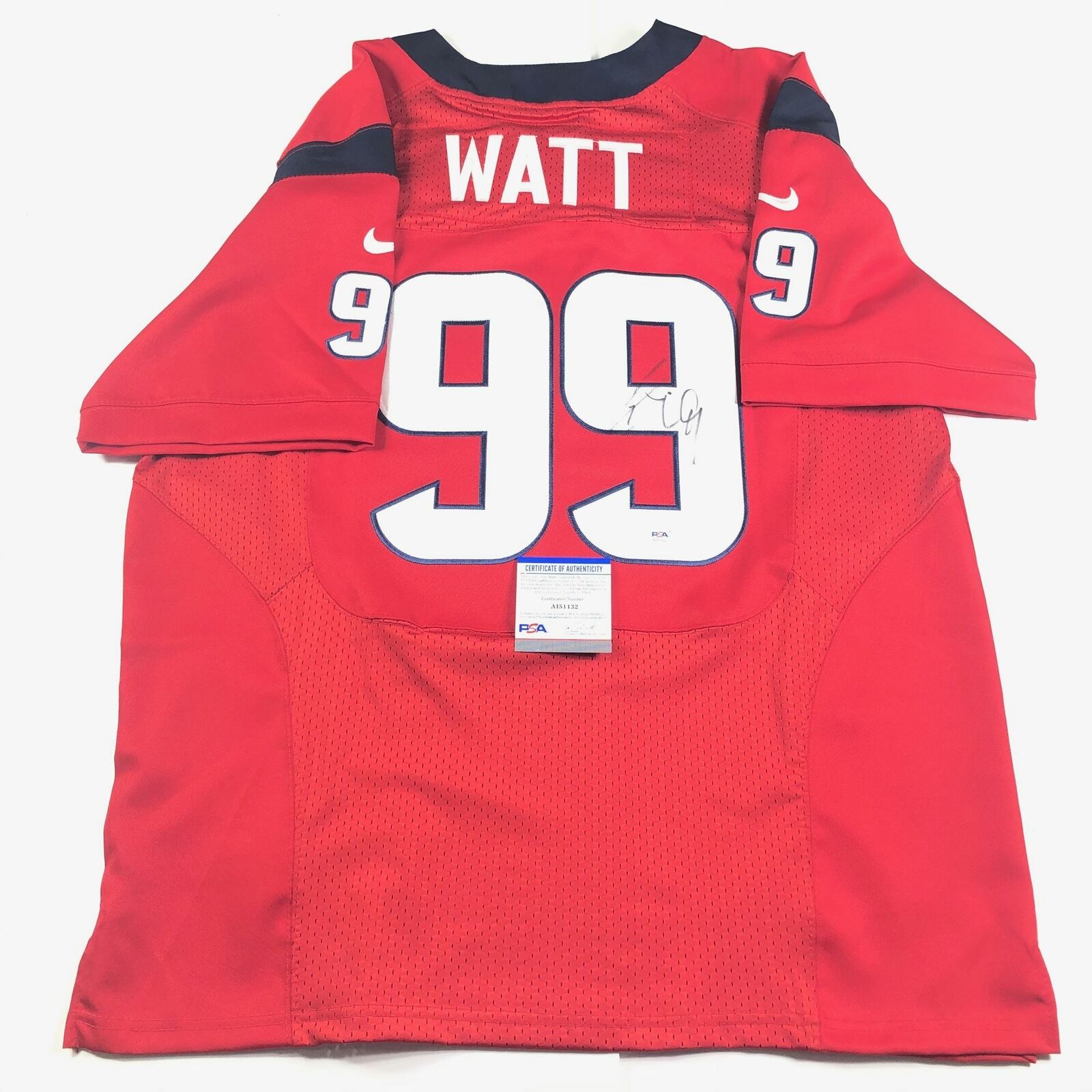 J.J. Watt NFL Original Autographed Jerseys for sale