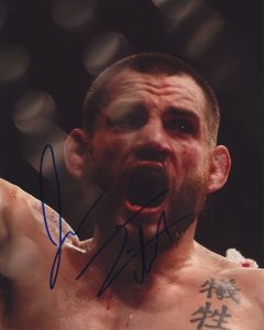 JON FITCH SIGNED UFC 8X10 PHOTO 2