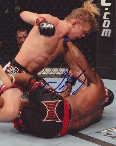 JONATHAN BROOKINS SIGNED UFC 8X10 PHOTO COLLECTIBLE MEMORABILIA