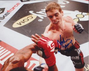 JORDAN MEIN ‘YOUNG GUN’ SIGNED UFC 8X10 PHOTO COLLECTIBLE MEMORABILIA