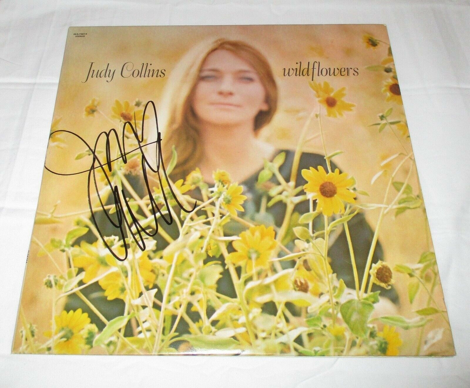 JUDY COLLINS SIGNED WILDFLOWERS VINYL RECORD Autographia