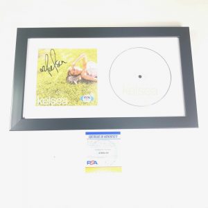 KELSEA BALLERINI SIGNED CD COVER FRAMED PSA/DNA AUTOGRAPHED KELSEA COLLECTIBLE MEMORABILIA