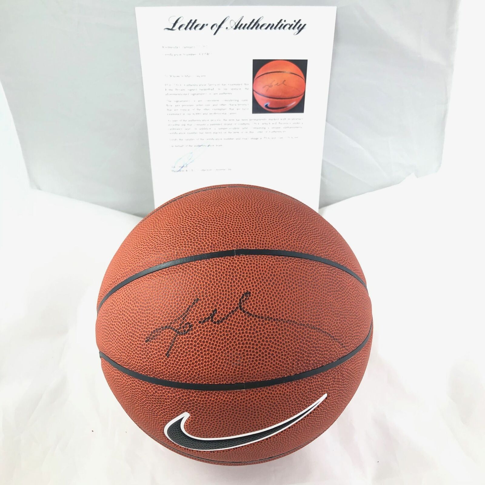 Kobe Bryant Signed Basketball Psadna Autographed Los Angeles Lakers Autographia 