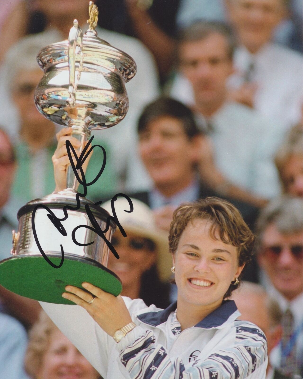 MARTINA HINGIS SIGNED WTA TENNIS 8X10 PHOTO 2 | Autographia