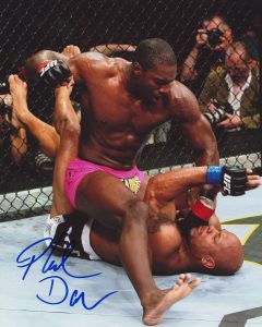 PHIL DAVIS ‘MR WONDERFUL’ SIGNED UFC 8X10 PHOTO COLLECTIBLE MEMORABILIA